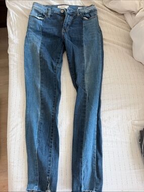 PacSun Women's Skinny Jeans in Medium Blue Wash